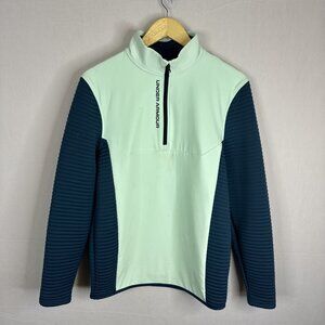 Under Armour Golf ¼ Zip Pullover Mint/Teal Men’s Small